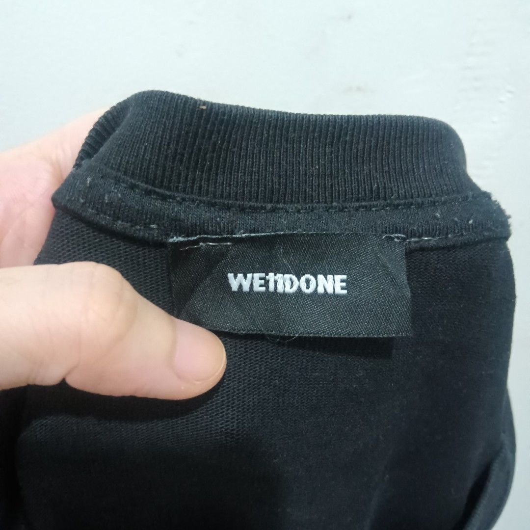WELLDONE Logo Patch Shirt (Category: Tshirts & Polo Shirts ) located in Caloocan City. Submitted by jaychingsss (Listing ID 1464543712, Image 3). Description: Welldone Logo Patch Shirt - 150 22x27 Color Rate: 9.5/10 Heavy Cotton Issue: May need tahiin sa ilalim ng patch di halata kasi likod magiging tahi. Check photos NEED WASH.