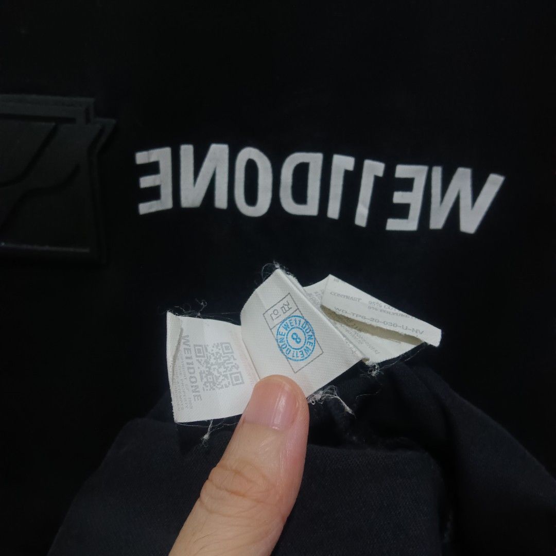 WELLDONE Mirror Logo Shirt (Category: Tshirts & Polo Shirts ) located in Caloocan City. Submitted by jaychingsss (Listing ID 1464545194, Image 3). Description: Welldone Mirror Logo Shirt - 250 23x30 Complete Tags Color Rate: 10/10 No issue NEED WASH.