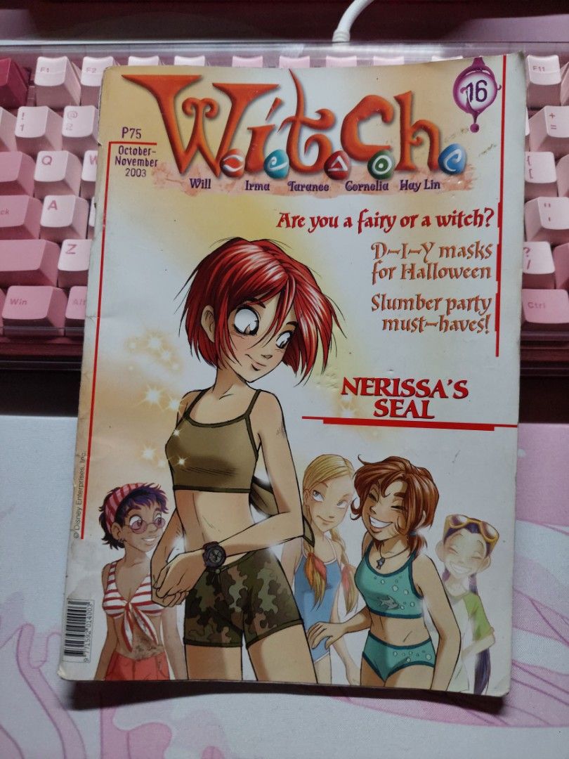 WITCH Magazine Issues 12, 16, 20, 21, 40, 50 (Category: Comics & Manga) located in Bulacan. Submitted by piaattos (Listing ID 1464564019, Image 3). Description: WITCH Magazine Issues 12, 16, 20, 21, 40, 50 - no loose pages, but managed expectations - Php250/each MOP: GCASH, MAYA, MARIBANK MOD: J&T, GGX, SDD.