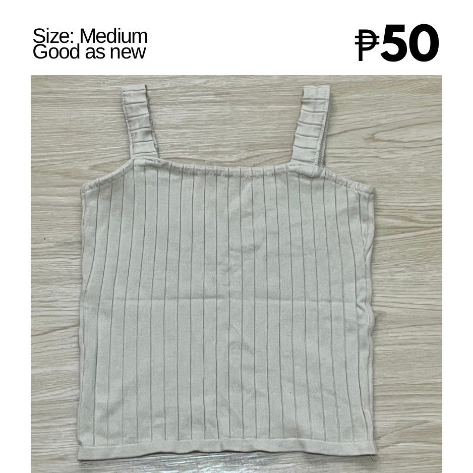 Women’s Tops Bundle (Category: Blouses) located in Valenzuela. Submitted by lixielle (Listing ID 1464426217, Image 3). Description: GET ALL 14 PCS: ₱750 ONLY ‼️ Decluttering some pre-loved pieces Women’s tops & blouses Small to Medium (S–M) 🛍️ Individual prices: ₱30–₱100 each 📌 Minimum of 5 items for individual purchase 🎁 Get all 14 pcs for only ₱750! See photos for individual prices and conditions. 📍Valenzuela City .