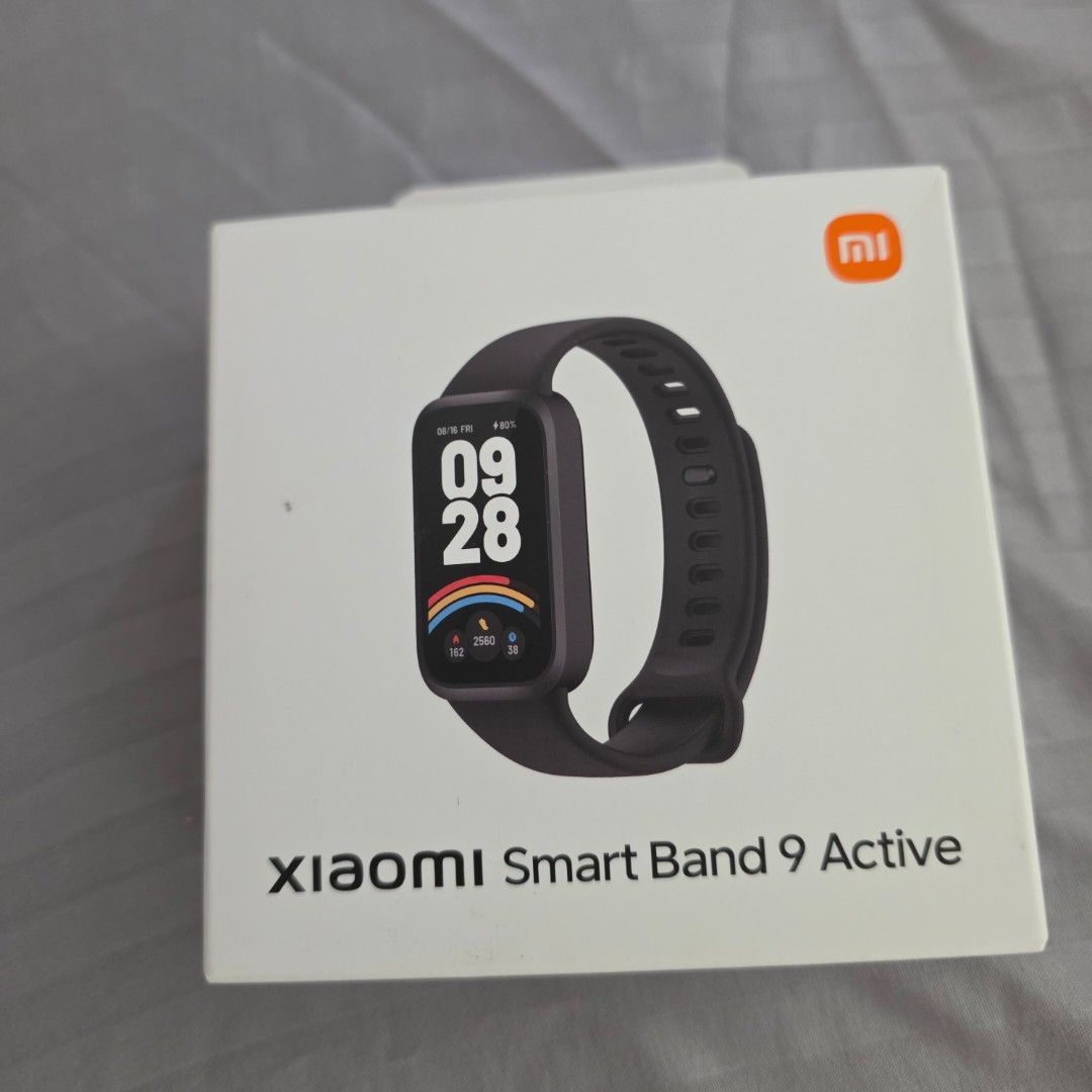 XIAOMI Smart Band 9 Active (Category: Wearables & Smart Watches) located in Bacoor. Submitted by xil10 (Listing ID 1464381285, Image 1). Description: XIAOMI Smart Band 9 Active brand new, unopened box received as a gift payment mode: bank transfer, gcash delivery: shouldered by buyer.