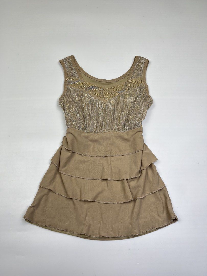 Y2K Golf Shimmer Ruffle Mini Dress (Category: Others Tops) located in Polomolok. Submitted by allisthriftsph (Listing ID 1464398065, Image 1). Description: Length: 22 EOB: September 28,2026 12pm Mine 300 Grab 450 Steal 530 Lock 690 au.