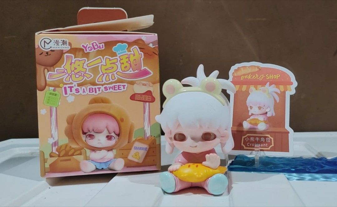 YoBu It's A Bit Sweet Blind Box Figure (Category: Designer & Blind Box Toys) located in Manila. Submitted by verso.xvii (Listing ID 1464372945, Image 1). Description: **All Brand New, in Excellent Condition and Complete Inclusions, unless stated otherwise ❌ No Lowballing, already below SRP 🚚 J&T (Buyer shoulders SF) 💵 GCash/Maya (Pay as you order/mine) 📍 Cavite Feel free to send a DM for inquiries , thanks 🤗🖤🦋.