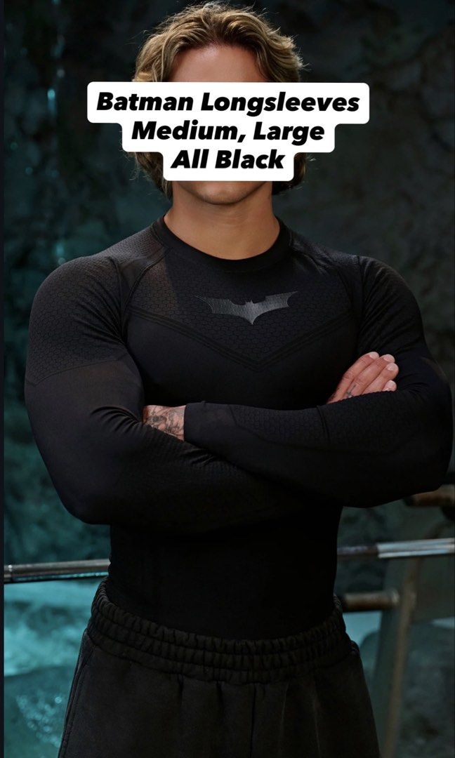 YoungLA Batman Longsleeves All Black Medium,Large (Category: Activewear) located in Quezon City. Submitted by roneedv (Listing ID 1464565558, Image 1). Description: Follow us on Instagram: @jachumolina Ready to ship💯 100% Authentic and Brandnew🇺🇸 Open for Video Call Can send Videos or Actual Pictures Same-day delivery via Lalamove or Pick-up Nationwide shipping via J&T DM for faster transaction📩📩📩 DM for faster transaction📩📩📩.