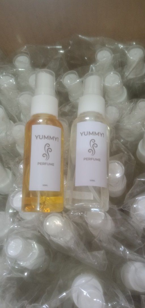 Yummy Perfume (Category: Fragrance & Deodorants) located in Caloocan City. Submitted by teamgoodbuys (Listing ID 1464568300, Image 1). Description: Oil-based Good quality No sharp, irritating smell just pure and smooth fragrance Available in various scents.