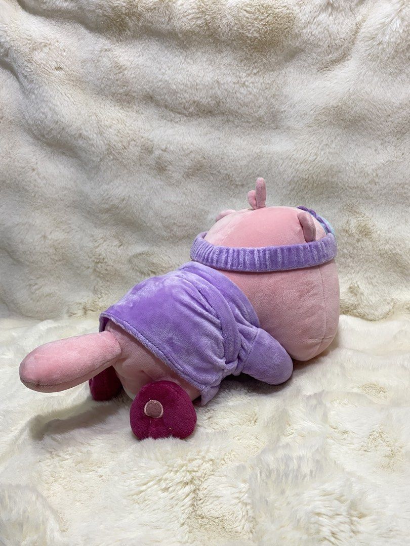 Zanmang Loopy sweet dream plush (Category: Plushies & Soft Toys) located in Kalibo. Submitted by ollie_stuffshop (Listing ID 1464361468, Image 2). Description: 21cm x 18cm x 33cm Before you send your inquiries: ❗️Last Price is already posted ❗️Manage your expectations, WYSIWYG ❗️May need washing ❗️Dropoff is every Wednesday & Sunday - Mallow type plush.