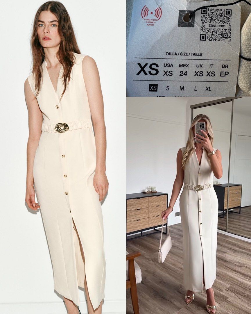 Zara belted maxi dress (Category: Evening dresses & gowns) located in Manila. Submitted by clothingconcept (Listing ID 1464472238, Image 1). Description: .