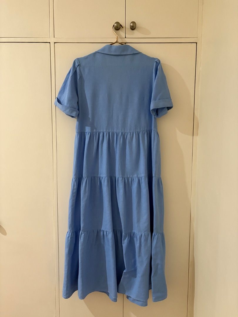 Zara Dress (Category: Dresses) located in Quezon City. Submitted by icecreammonster (Listing ID 1464361781, Image 3). Description: Zara Linen Dress Size Small but fits S-M.