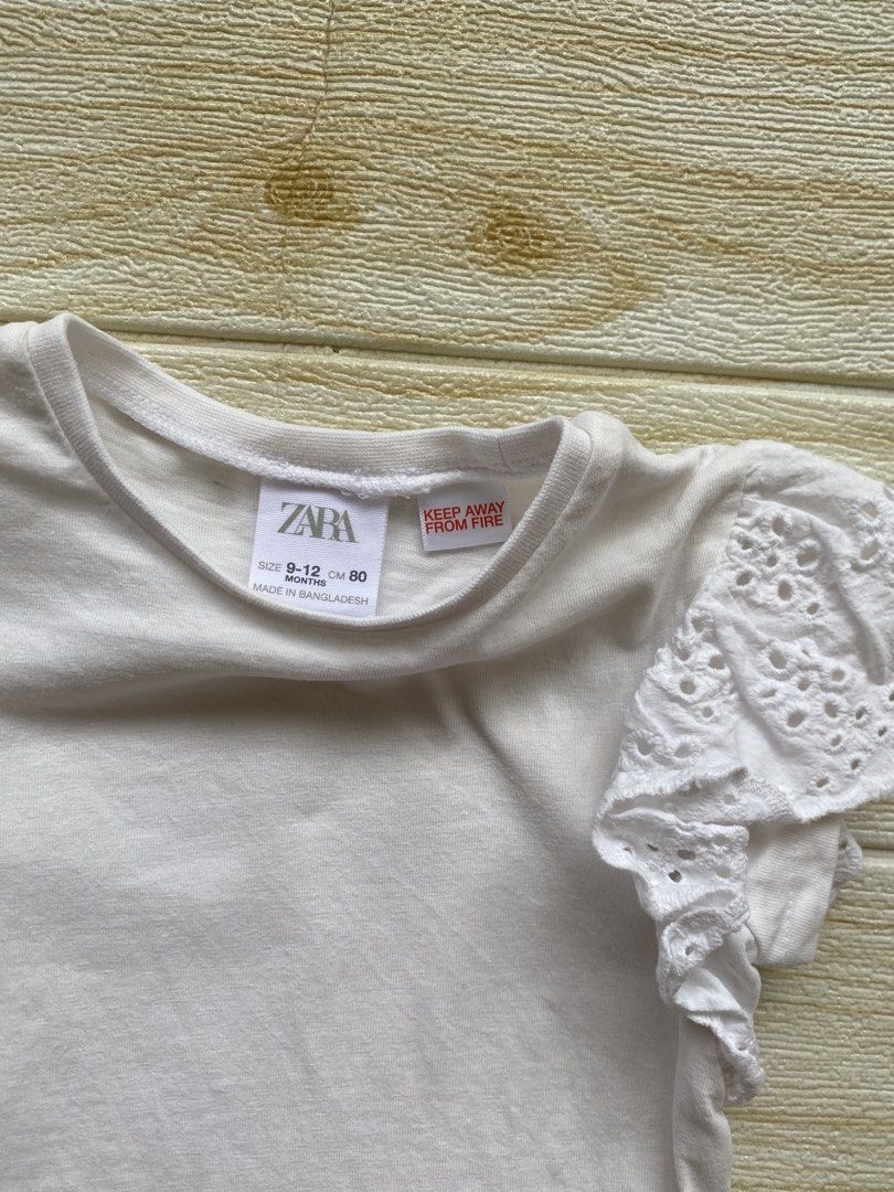 Zara eyelet top 9-12m (Category: Babies & Kids Fashion) located in Cebu City. Submitted by yjainani (Listing ID 1464373771, Image 2). Description: .