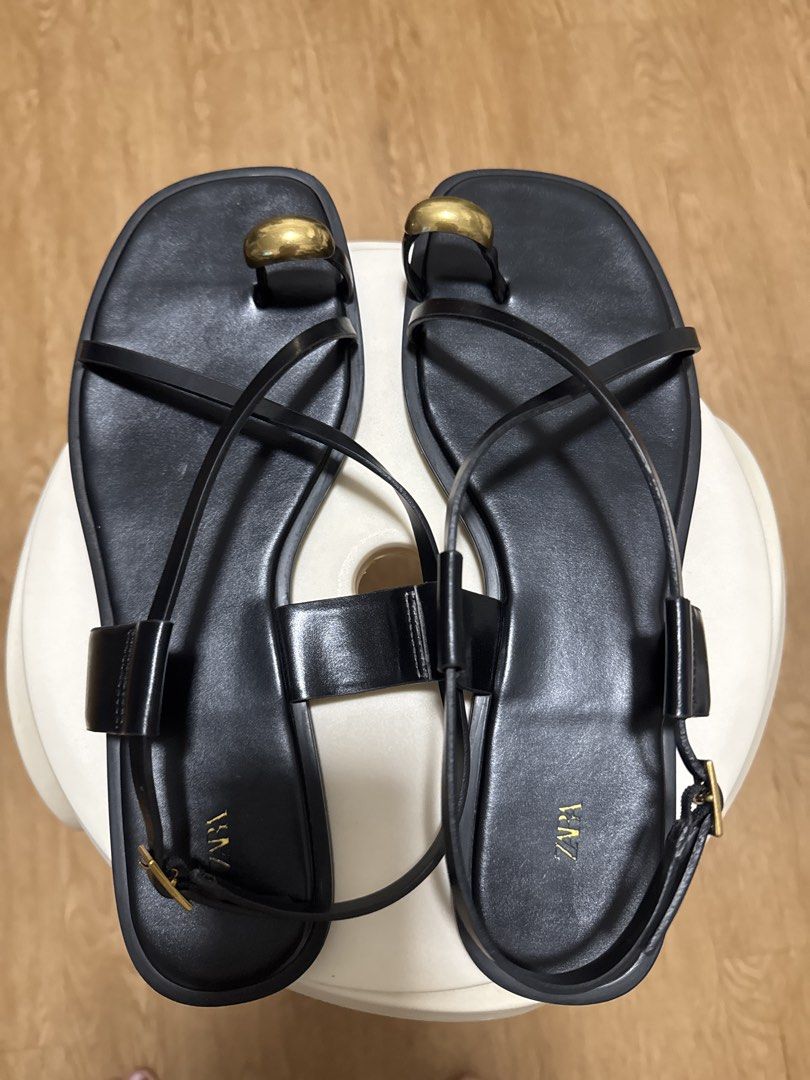 Zara Sandals (Category: Flats & Sandals) located in Los Banos. Submitted by declutterbycee (Listing ID 1464400464, Image 1). Description: EU 42 in actual .