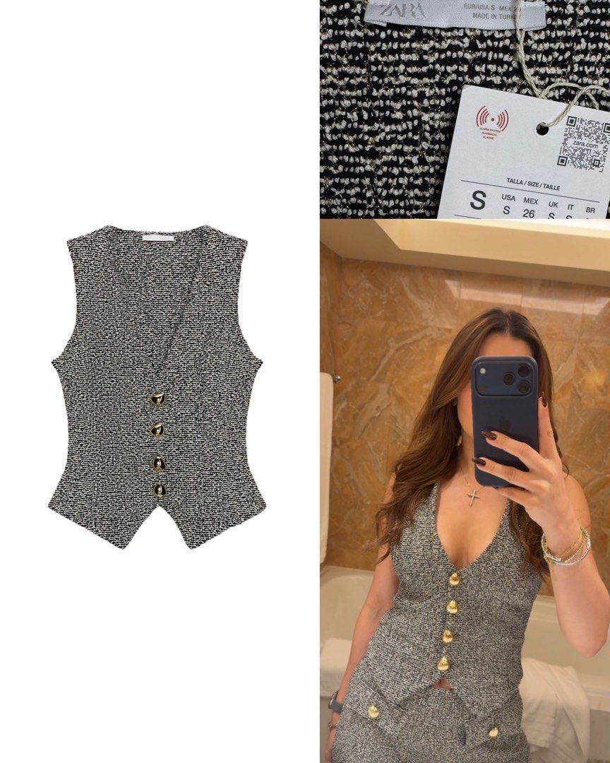 Zara waistcoat top (Category: Blouses) located in Manila. Submitted by clothingconcept (Listing ID 1464471588, Image 1). Description: .