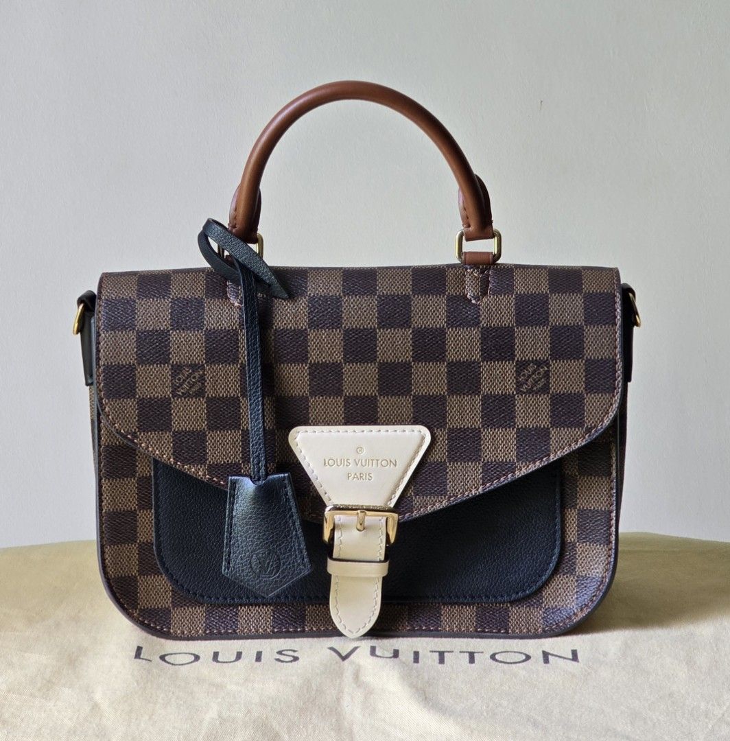 100% Authentic Louis Vuitton Beaumarchais Damier Ebene (Category: Luxury Bags & Wallets) located in Cebu City. Submitted by anythingunderthesun0211 (Listing ID 1464571338, Image 2). Description: complete inclusions with RECEIPT and Entrupy Certificate.