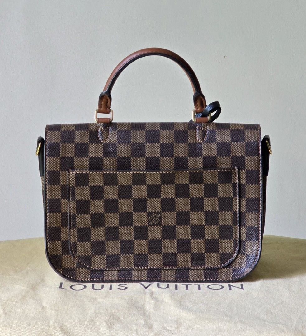 100% Authentic Louis Vuitton Beaumarchais Damier Ebene (Category: Luxury Bags & Wallets) located in Cebu City. Submitted by anythingunderthesun0211 (Listing ID 1464571338, Image 3). Description: complete inclusions with RECEIPT and Entrupy Certificate.