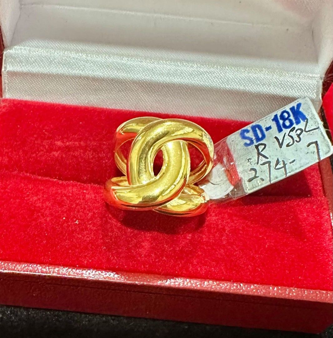 18k Saudi gold ladies ring (Category: Rings) located in Manila. Submitted by bhelgoldseller2ndaccount (Listing ID 1464722057, Image 1). Description: New!!✨New!!✨New!! Authentic 18k Saudi Golds 💯pawnable/naisasanla 💯with high appraisal rate 💯good investment 💯Direct supplier price 👉OPEN for resellers 🌺please take time to evaluate their actual sizes and grams 👉Best panggift for all occasions ✅ Sold per grams not per piece Kya lowest price ✅Wi