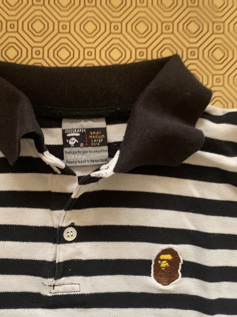 2000’s bathing ape polo shirt (Category: Formal Shirts) located in Davao. Submitted by oplangtungyang (Listing ID 1464605015, Image 2). Description: width: 19” length: 23” no issue ₱1,200shipped or offer add sf.
