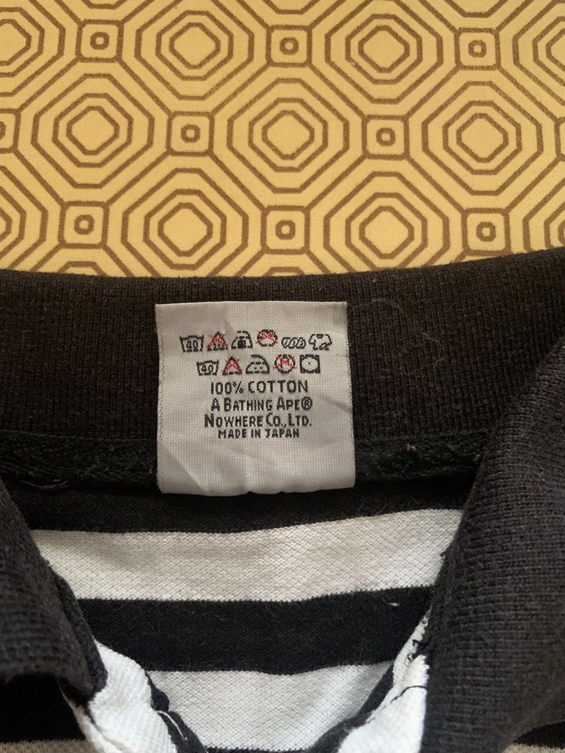 2000’s bathing ape polo shirt (Category: Formal Shirts) located in Davao. Submitted by oplangtungyang (Listing ID 1464605015, Image 3). Description: width: 19” length: 23” no issue ₱1,200shipped or offer add sf.
