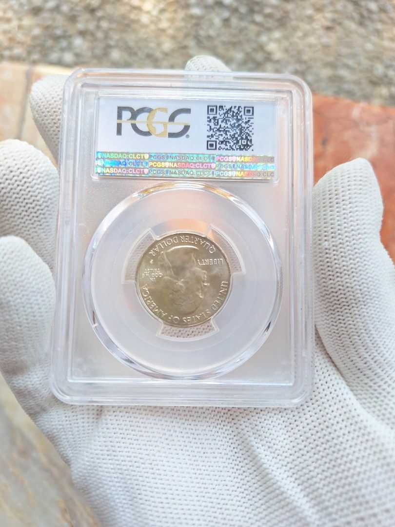 2017-D Effigy Mounds Quarter Dollar (PCGS SAMPLE) (Category: Currency) located in Makati City. Submitted by jed.tan (Listing ID 1464604281, Image 2). Description: - HKCS 2017 Label Payment - Gcash, BPI Meetup - Rockwell Powerplant Mall - Security Bank (Jupiter st. corner Paseo de Roxas).