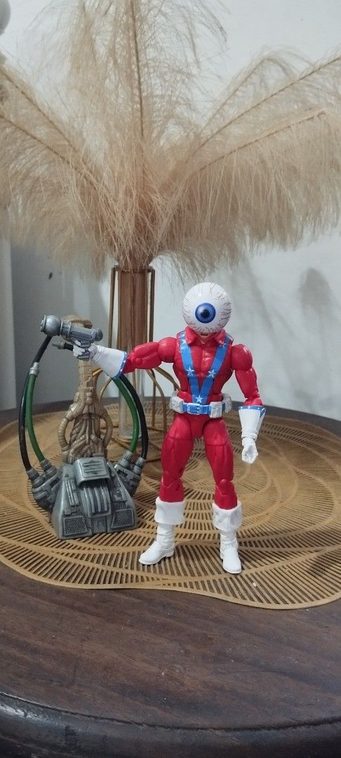 2023 Hasbro ML Series Orb (Puff Adder Wave) (Category: Figurines & Statues) located in Manila. Submitted by ventajetoyz625 (Listing ID 1464579712, Image 2). Description: - Marvel Legends action figure of Marvel's Orb - Part of the Puff Adder Build-A-Figure wave - Comes with a blaster accessory - BAF parts not included - BIB condition, mint condition w/ tight joints - Background accessory not included - What you see is what you get .