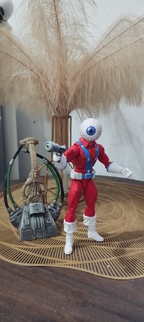 2023 Hasbro ML Series Orb (Puff Adder Wave) (Category: Figurines & Statues) located in Manila. Submitted by ventajetoyz625 (Listing ID 1464579712, Image 1). Description: - Marvel Legends action figure of Marvel's Orb - Part of the Puff Adder Build-A-Figure wave - Comes with a blaster accessory - BAF parts not included - BIB condition, mint condition w/ tight joints - Background accessory not included - What you see is what you get .