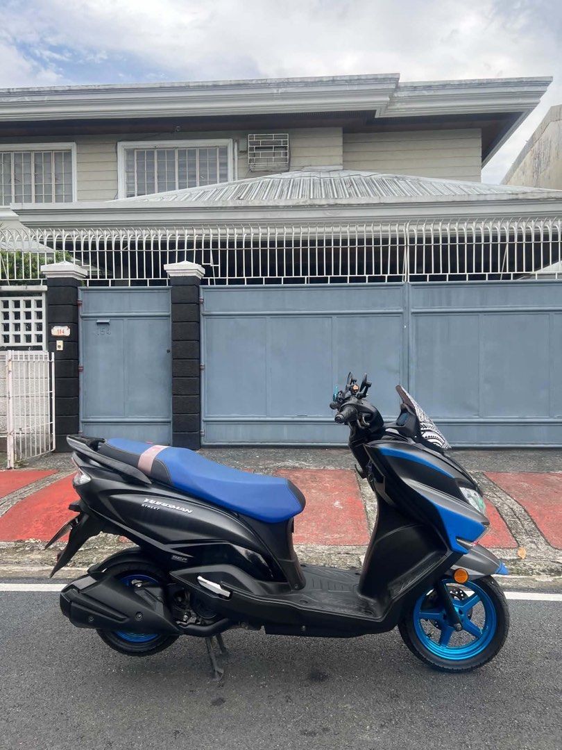 2023 Suzuki Burgman 125 V2 (Category: Motorbikes for Sale) located in Caloocan City. Submitted by silentmoon-789a (Listing ID 1464698883, Image 3). Description: Complete Original Papers Original ORCR Registration valid till Oct 2026 2022Model/2023Acquired 20k Odo With LTO Plate With Casa receipt With Manual Booklet All Buttons working All Lights working No Issue/Gas and go.