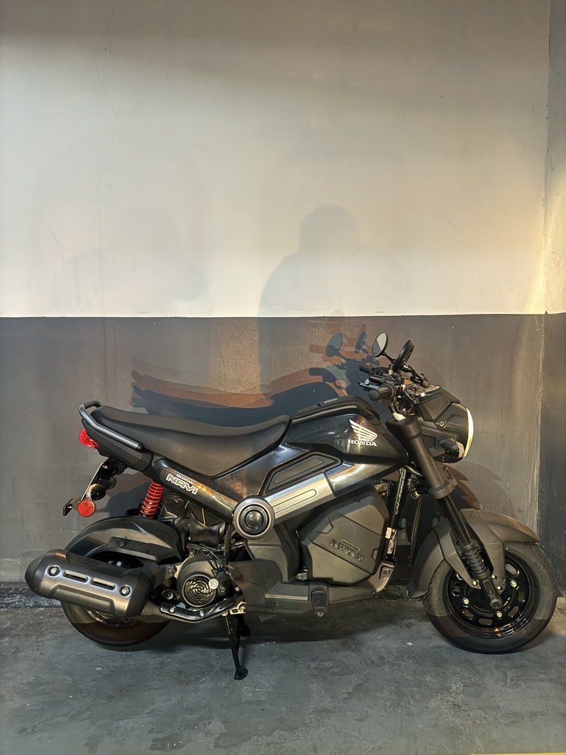 2026 Honda Navi Motorcycle (Category: Motorbikes for Sale) located in Paranaque City. Submitted by _albert_ (Listing ID 1464604963, Image 3). Description: Honda Navi for sale. Black color. Ready for a new owner. Great for city rides. Easy to handle and park. Low mileage (5KM only)..
