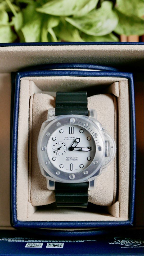2026 Panerai Submersible Bianco (Category: Luxury Watches) located in Quezon City. Submitted by autotimesales (Listing ID 1464703389, Image 3). Description: Panerai Submersible Bianco Reference: PAM02223 Case Diameter: 42mm Year: 2026 Complete Set Local AD Mint Condition.