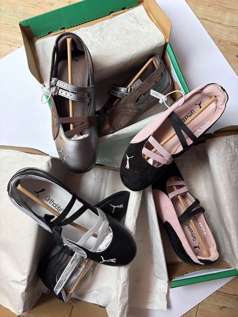 899 (Category: Flats & Sandals) located in Manila. Submitted by ipanema.south (Listing ID 1464640411, Image 3). Description: Puma ballerina | Speedcat .