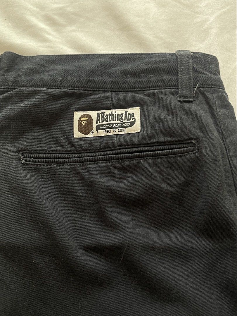 BAPE Black Chino Pants (Category: Chinos) located in Taguig. Submitted by buymythingsty (Listing ID 1464736635, Image 1). Description: Decluttering .