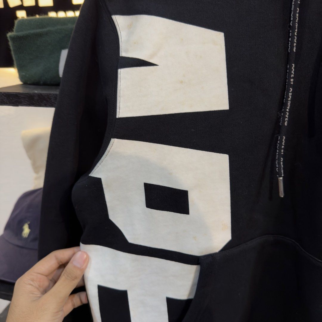 Aape USA Patch Black Hoodie (Category: Hoodies) located in Manila. Submitted by jerichomal82553 (Listing ID 1464751017, Image 3). Description: Aape USA Patch Black Hoodie 20 by 24.5 Excellent Condition Complete Tags CLAIM 2k.