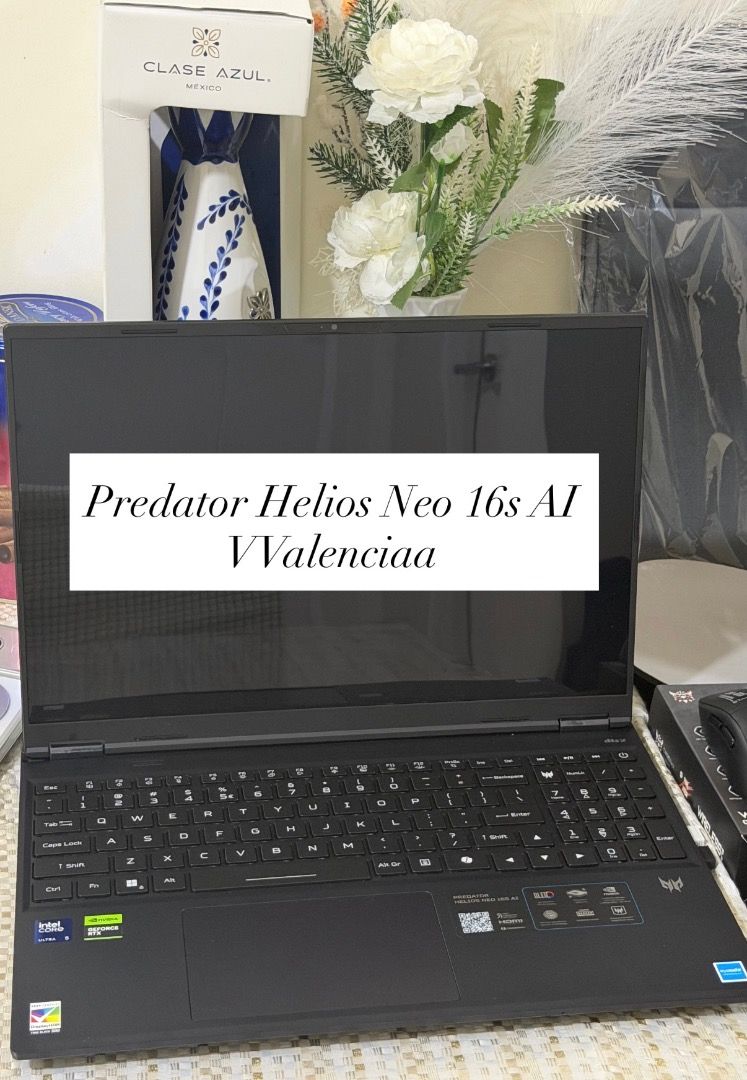 Acer Predator Helios Neo 16s AI (Category: Laptops & Notebooks) located in Caloocan City. Submitted by swiftfish.ff1e51 (Listing ID 1464754400, Image 2). Description: Predator Helios Neo 16s AI 1000% original SM Mall Purchased (original receipt included) Inspection is highly encourage during meet up. You may test the unit without limits Nothing to explain Perfectly mint condition/Like new, used exactly three times for testing games only and youtu
