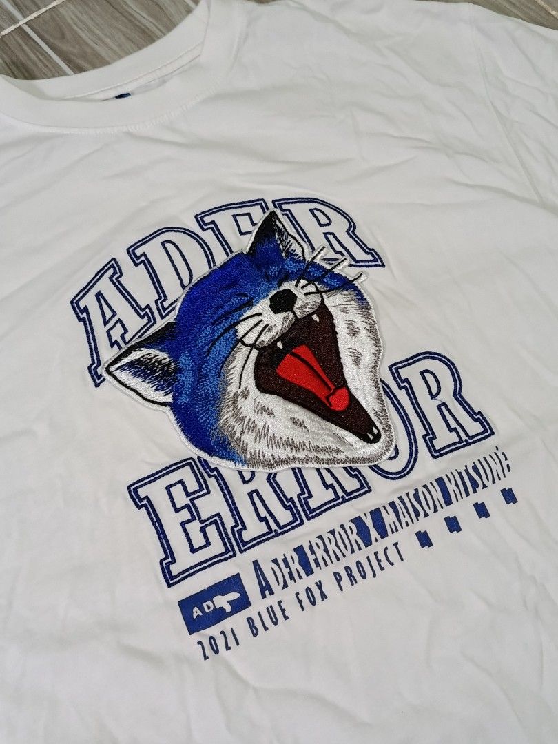 ADER ERROR X MAISON KITSUNE TSHIRT (freeshipping) (Category: Tshirts & Polo Shirts ) located in Quezon City. Submitted by gyl-stop (Listing ID 1464688148, Image 3). Description: free shipping 20.5 x 28 excellent condi cr: 9.8/10 issue: none.