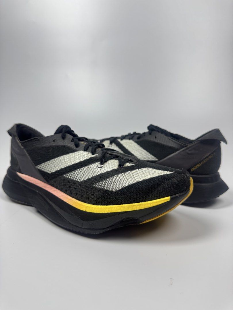 Adidas Adizero Adios Pro 3 Black Spark (Category: Sneakers) located in Cavite. Submitted by chevpthrillaah (Listing ID 1464738032, Image 3). Description: Adidas Adizero Adios Pro 3 Black Spark IG6431 Sz 9US Womens 7.5UK 26cm Authentic Excellent condition No inclusion Pair only.
