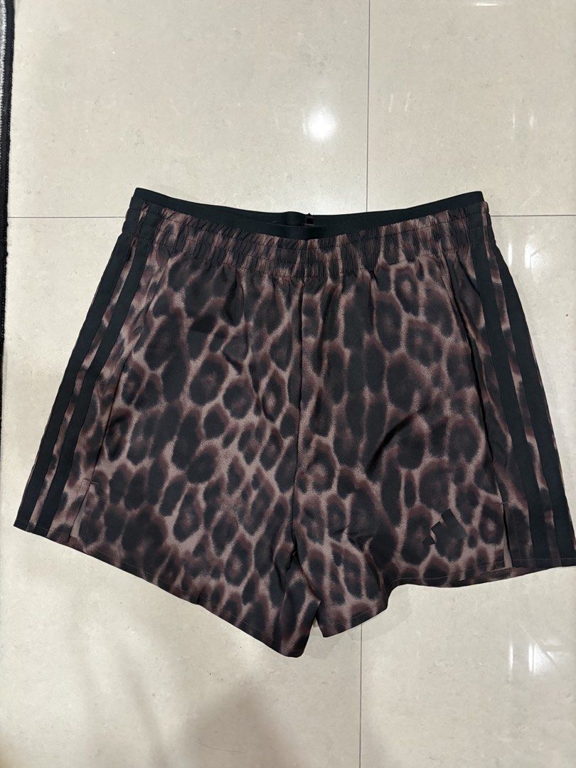 Adidas Leopard Print Training Shorts (Category: Activewear) located in Taguig. Submitted by julieblt (Listing ID 1464703582, Image 1). Description: BNWT adidas leopard shorts. Tried on once, unfortunately have to sell because it’s too small on me. .