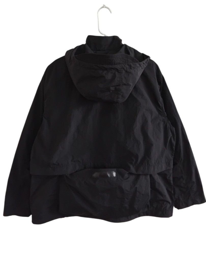 Aftermaths Black High Neck Multi-Pocket Oversized Nylon Utility Parka (Category: Coats, Jackets and Outerwear) located in Pasig City. Submitted by hustlexcurate (Listing ID 1464718565, Image 3). Description: Aftermaths Black High Neck Multi-Pocket Oversized Nylon Utility Parka Size MEDIUM on tag fits XL Dimensions: 25X28.
