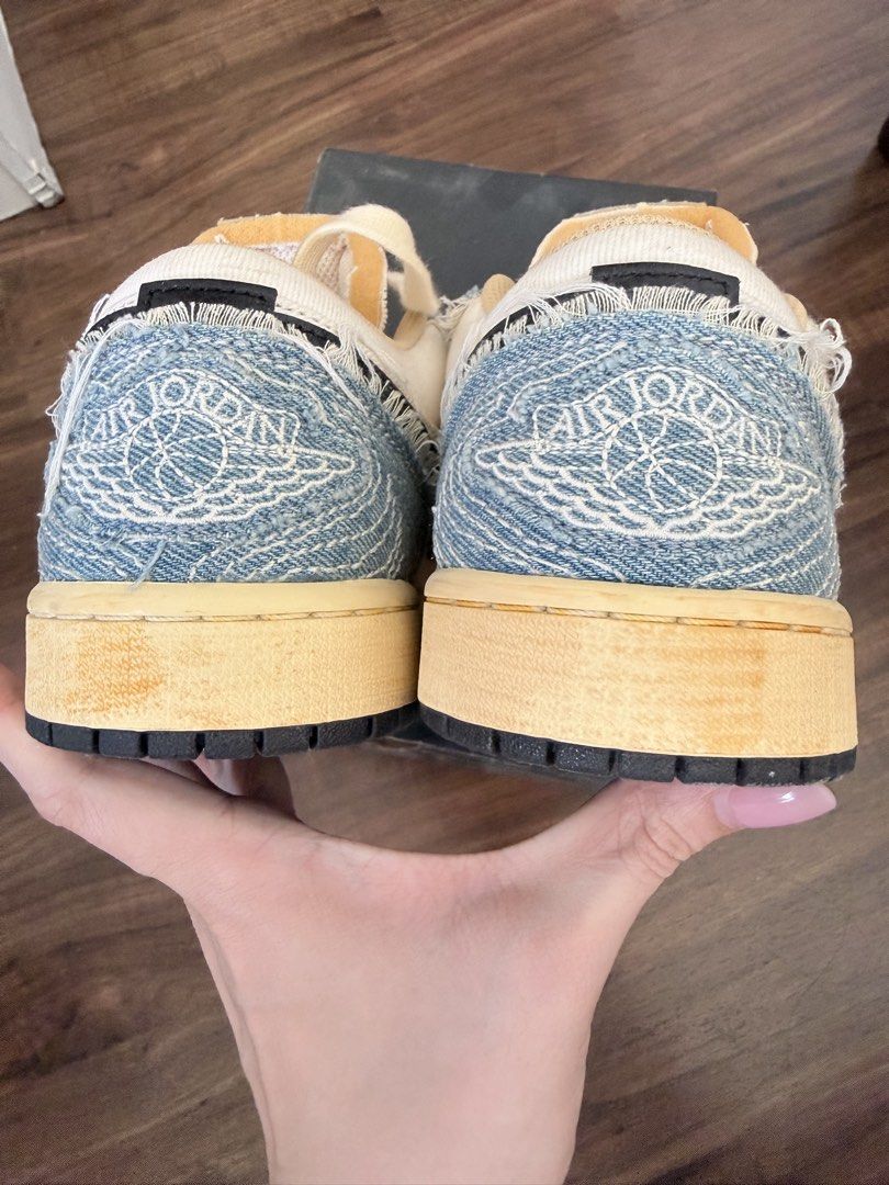 Air Jordan 1 Low SE (Sashiko) (Category: Casual Shoes) located in Manila. Submitted by tmtanaka (Listing ID 1464743207, Image 3). Description: Nike Air Jordan 1 Low SE Size: US Men’s 9 / EUR 42.5 Colorway: Ashen State/Black/Pale Ivory/Sesame Comes with: Original Jordan shoe box Style code: FN7807-493 RFS: Wrong size Negotiable for sure buyers only .