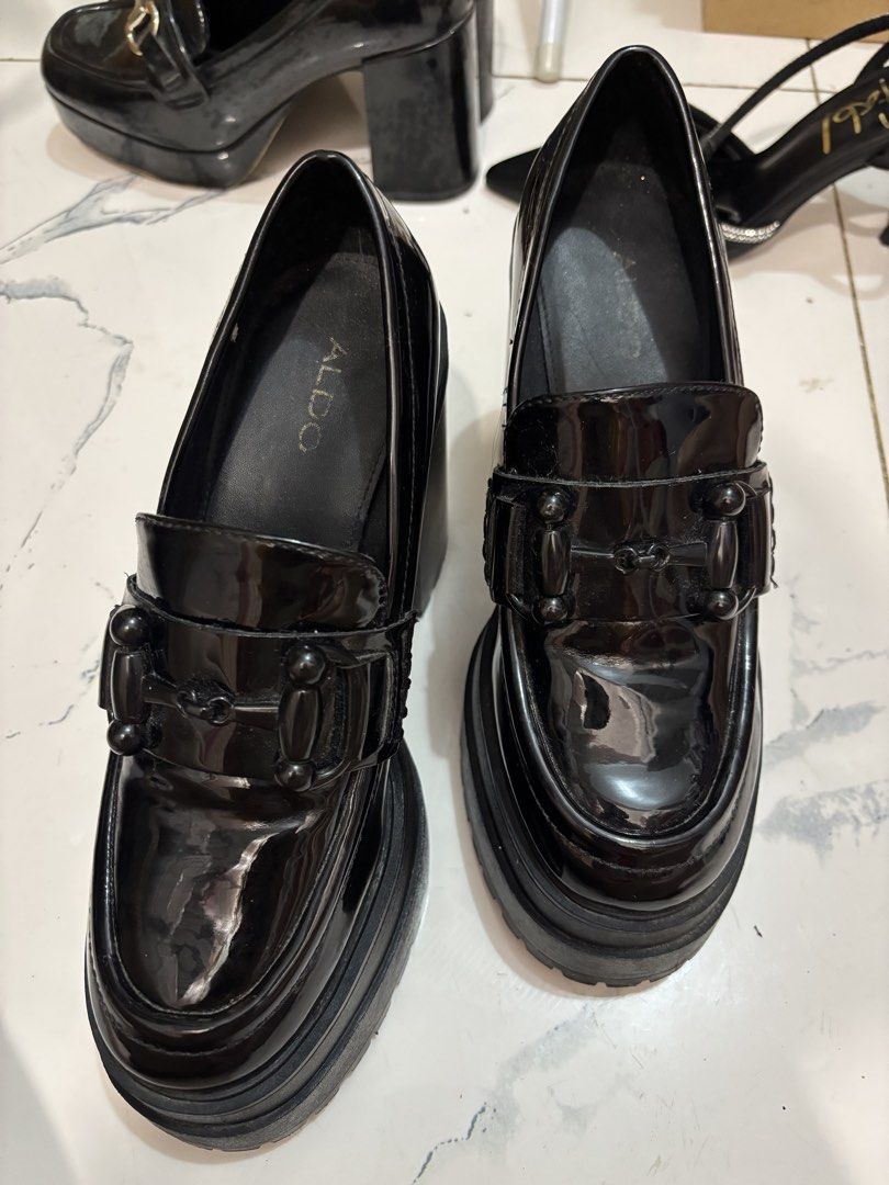 Aldo Heeled Loafers (Category: Heels) located in Quezon City. Submitted by den.declutters (Listing ID 1464580245, Image 1). Description: .