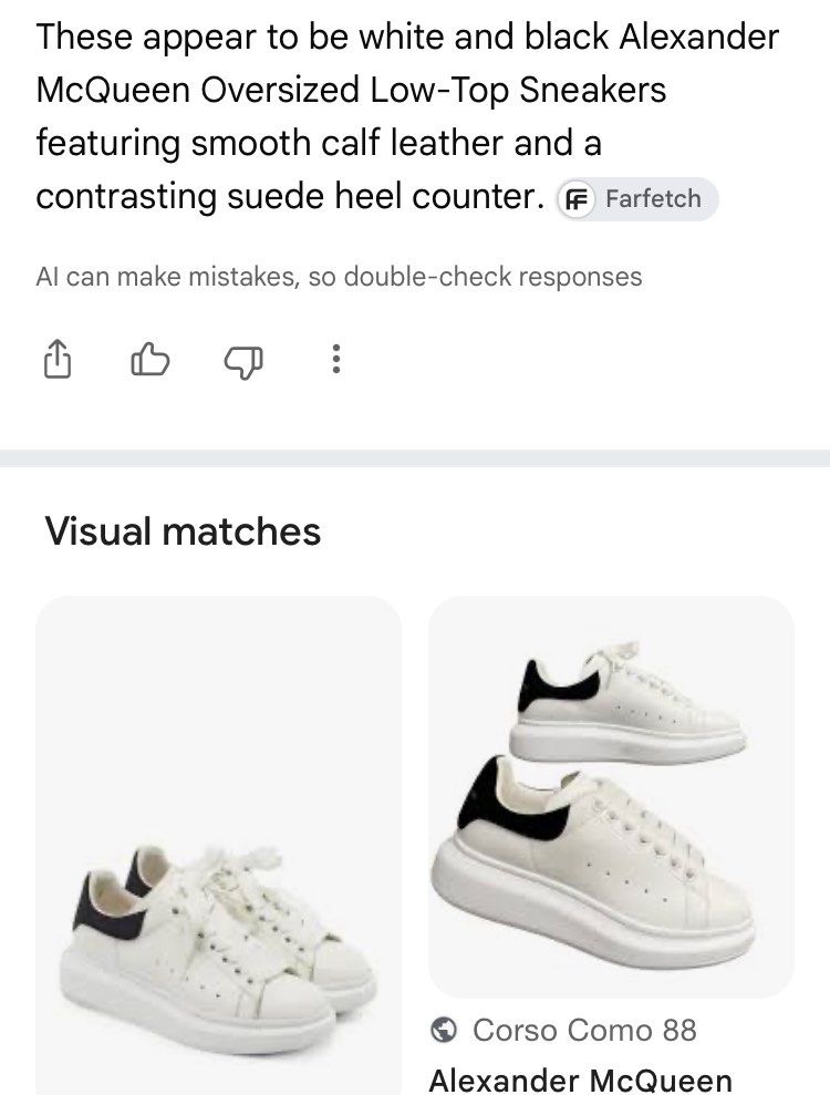 Alexander McQueen woms sneaker (Category: Sneakers & Footwear) located in Zamboanga. Submitted by natnattawa41152 (Listing ID 1464584668, Image 3). Description: PTPA WTS.