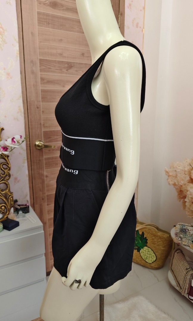 Alexander Wang Shorts & Top Set (Category: Luxury Apparel) located in Pagudpud. Submitted by altheacee063978 (Listing ID 1464742278, Image 3). Description: medium on tag can fit m-l stretchy top-bust: 32-36 shorts waist: 28-34 the top is like new the shorts is a little used.
