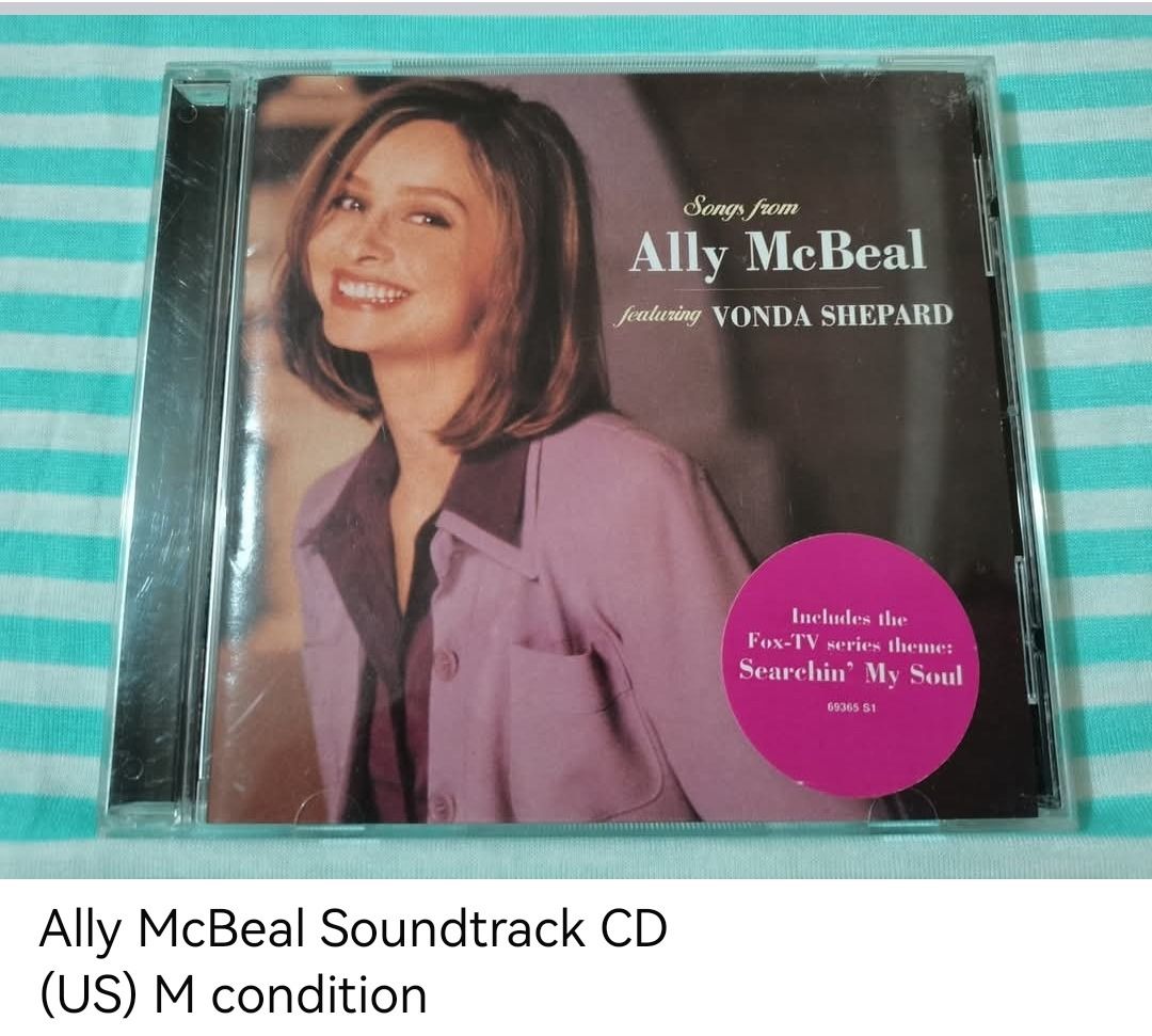 Ally McBeal Soundtrack CD (unsealed) (Category: CDs & DVDs) located in Dangcagan. Submitted by cd_haven5 (Listing ID 1464596303, Image 1). Description: #FORSALE #FORSALE #FORSALE #Authentic #Legit #Original We only sell original items. All items posted are on hand. Please message me for availability of the item/s because the items are also posted on my other online stores. All items are imported unless stated PH. We also accept Pre-orders. Paymen