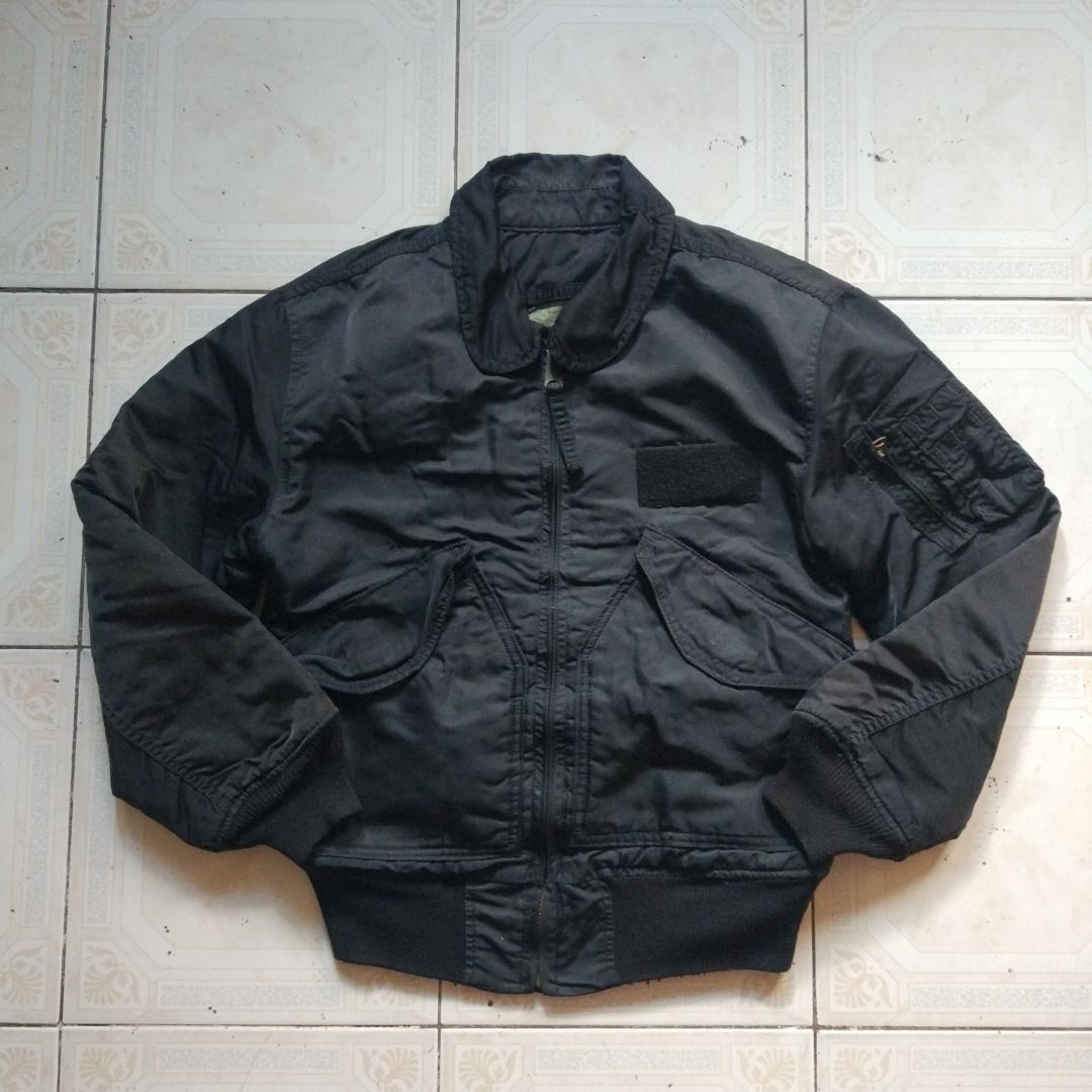 Alpha Industries CWU-45 Jacket S (Category: Coats, Jackets and Outerwear) located in Pasay City. Submitted by denimdude.ph (Listing ID 1464654045, Image 1). Description: made in USA no size tag, fits small scratch and stitching issue, last pics.