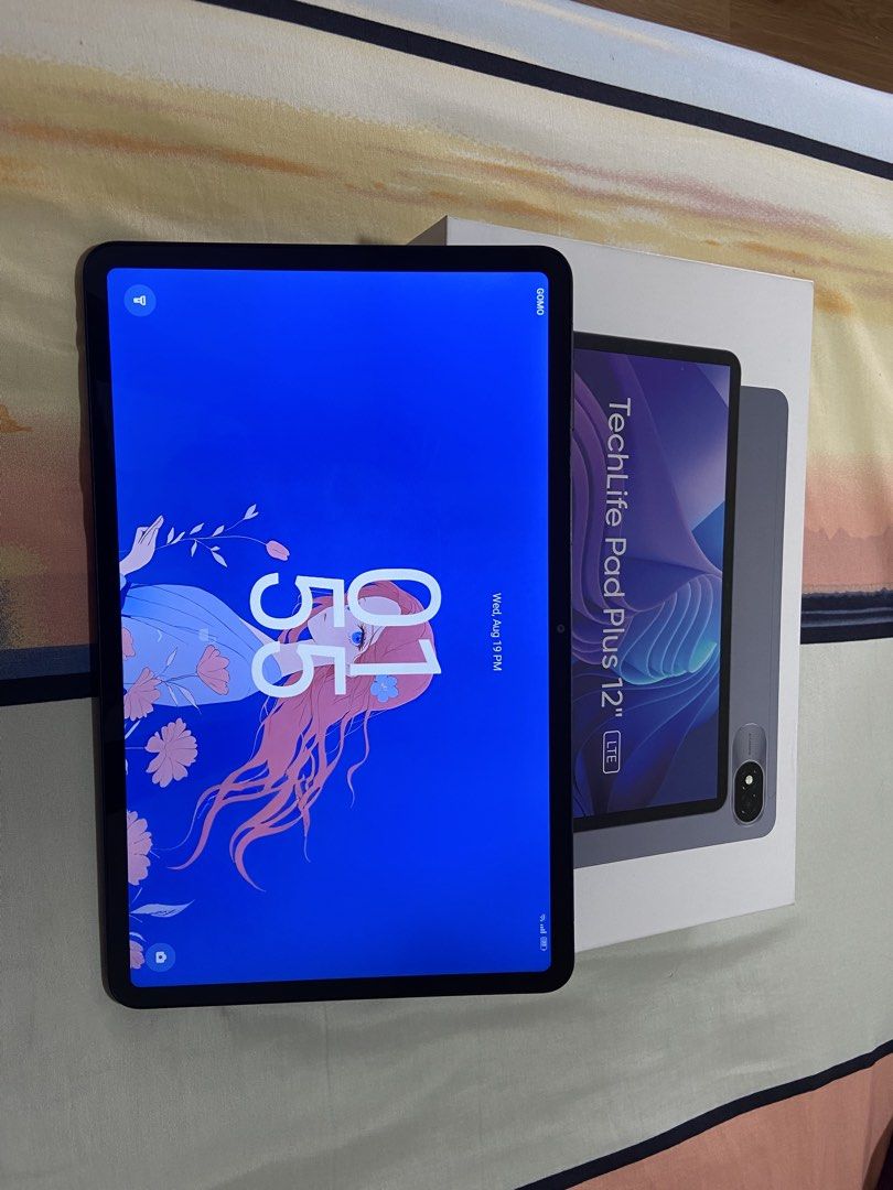Android Tablet (Category: Other Mobile & Gadget Accessories) located in Zamboanga. Submitted by myschxx (Listing ID 1464597557, Image 1). Description: Model Name: TLPADP04 Internal Storage: 256GB Total CPU: Octa-core 2.2GHz Running Memory: 8GB + 8GB Battery Capacity: 8000mAh Screen Resolution: 2000x1200 Android Version: 15 Large 12-inch 90Hz Display 4g LTE 18w Charger Quad Speakers Best for: Gaming + Multitasking + Studying With Sim Card Slot (si