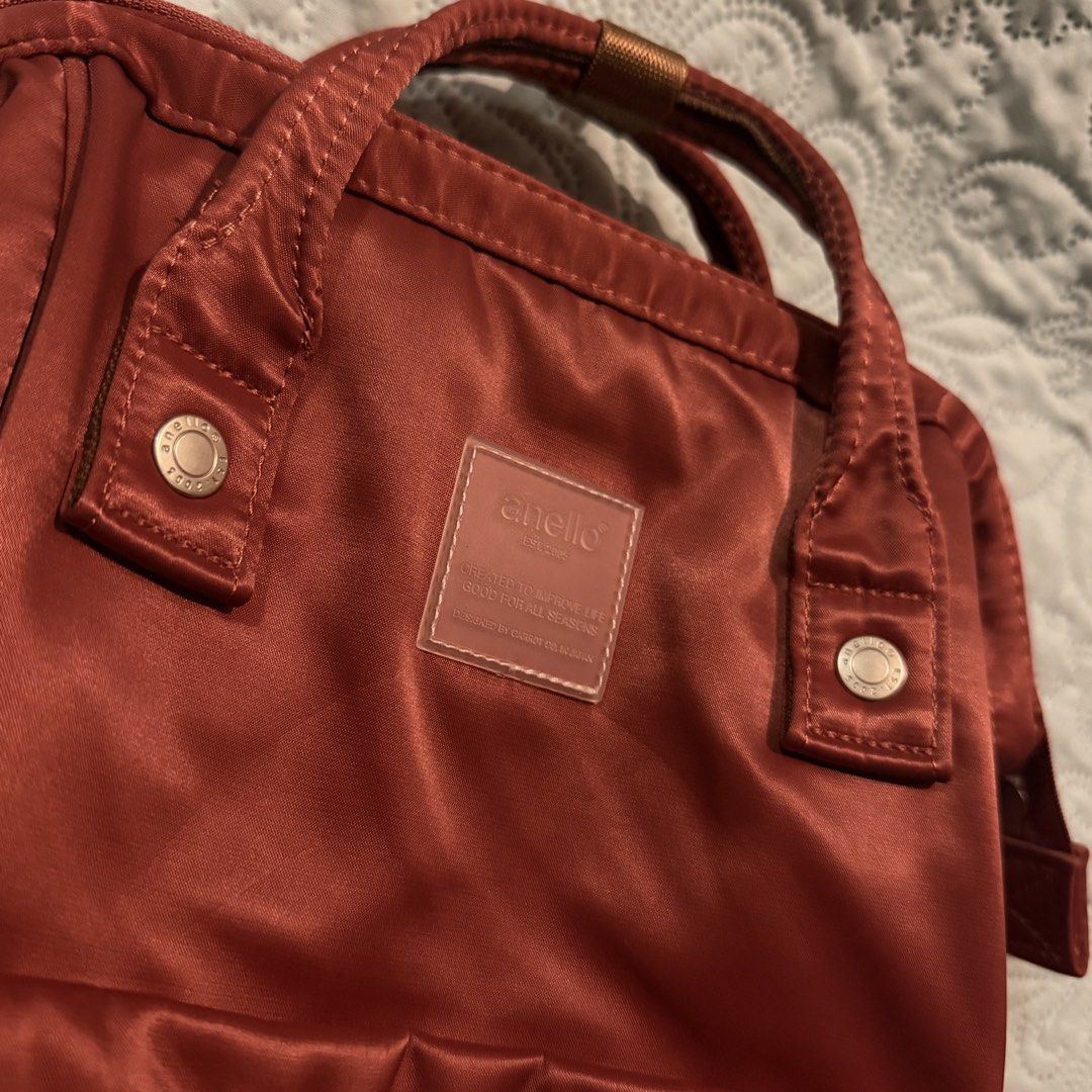 Anello Sabrina Slim Backpack (Category: Backpacks) located in Cebu City. Submitted by shopjillscloset (Listing ID 1464582090, Image 2). Description: - authentic!! - never worn - super spacious with multiple compartments - rfs: not my style .