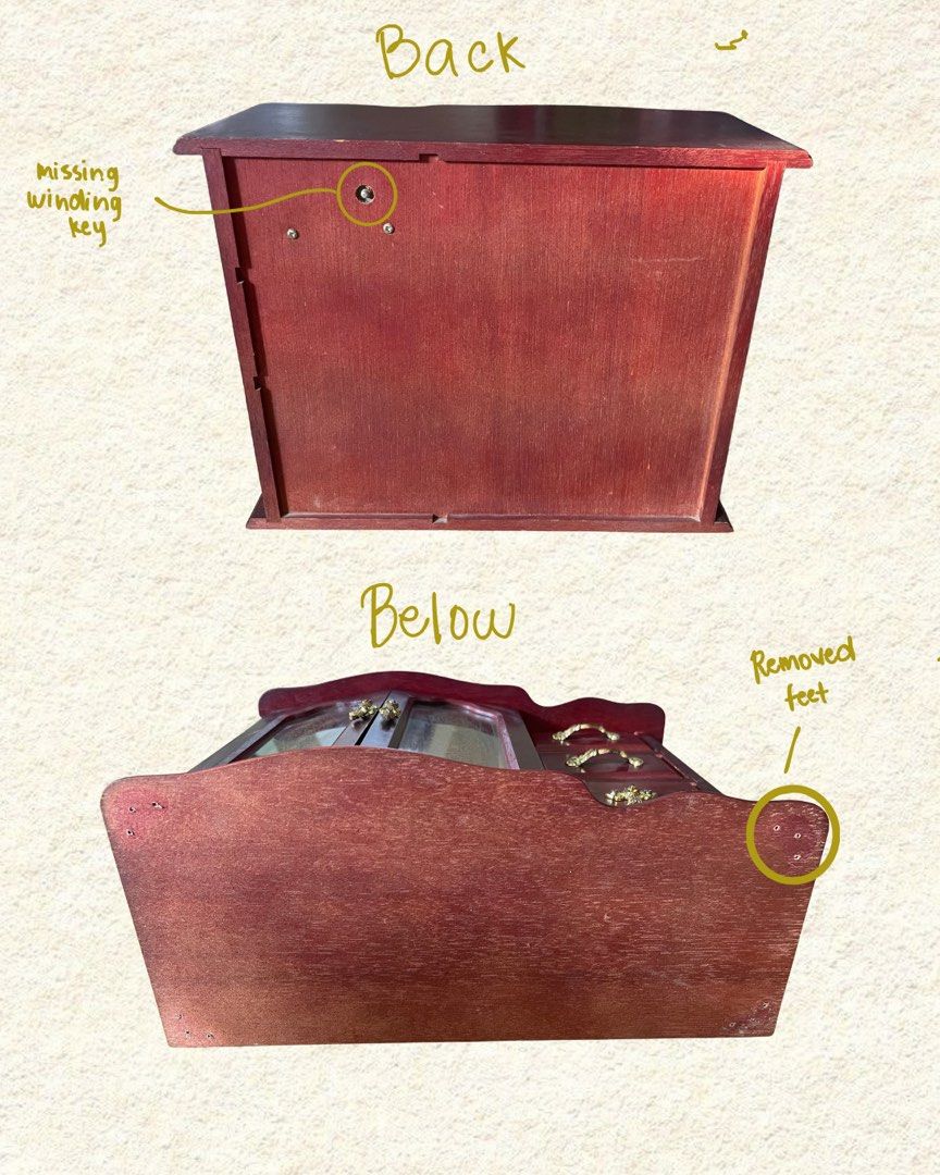 ANTIQUE JEWELRY BOX (Category: Accessory Holder, Box & Organizers) located in Cavite. Submitted by gwythrifts (Listing ID 1464652978, Image 3). Description: .