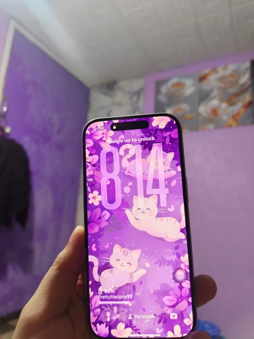 Apple iPhone 17 pro (Category: Cases & Sleeves) located in Caloocan City. Submitted by barbiemarjorie06 (Listing ID 1464696220, Image 1). Description: - Fitted with a sleek frosted white back case - Distinctive triple camera setup with black lenses - Iconic Apple logo centered on the back - Stylish light green or greyish edges - PM for more details and price negotiation.
