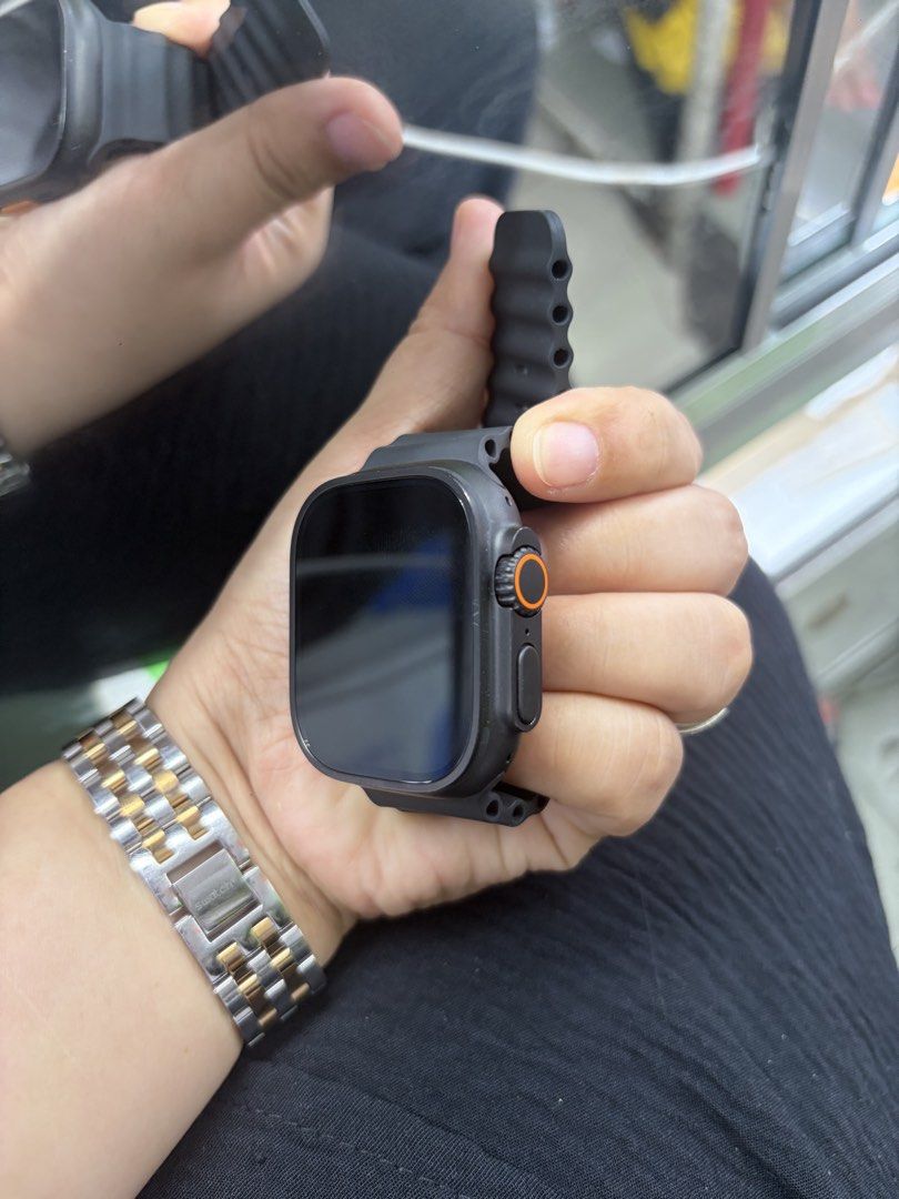 Apple Watch Ultra 3 49mm 99% BH CELLULAR (Category: Wearables & Smart Watches) located in San Juan City. Submitted by javedsgadgetshop (Listing ID 1464663304, Image 3). Description: INSTALLMENT OPTIONS : SPAY LATER / GGIVES / CREDIT CARD / SKYRO / HOMECREDIT (BRANDNEW) WE BUY AND SELL SO PWEDE MAGBINTA OR SWAP ! Quick Specs : 💵 Apple Watch Ultra 3 •49m •NTC Variant •99 batt health •CELLULAR •98% Smoothness •No issue | No Repaired •100% Authentic