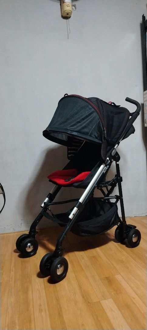 Aprica Stick Plus (Category: Strollers) located in Dasmarinas. Submitted by sheanne0828 (Listing ID 1464717189, Image 2). Description: ‼️ New Arrival Alert📢 ‼️ ❤APRICA STICK PLUS❤️ ‼️💥Mine @ 2,350only💥‼️ 👉Good as new 👉Expensive brand 👉From birth up to 4yrs old 👉Heavy duty frame 👉5 point harnessCompact fold 👉Ligthweight 👉Can stand alone when folded 👉Clean and ready to use😊.