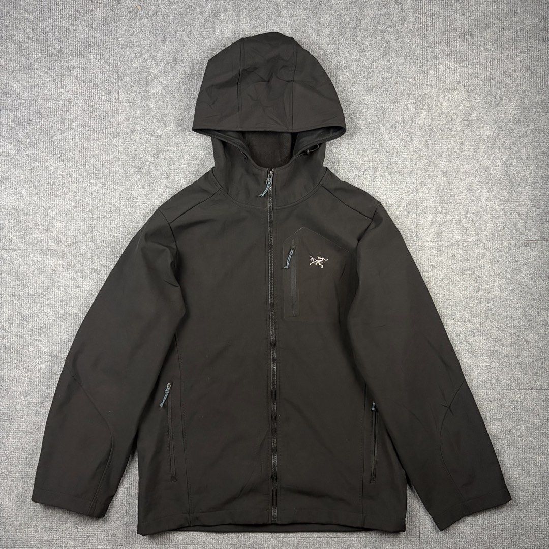 Arcteryx Gamma Jacket (Category: Coats, Jackets and Outerwear) located in Manila. Submitted by yourtherapist_ (Listing ID 1464706341, Image 1). Description: Arcteryx Gamma Jacket Size: XL Condition: Very Good Flaw: Has some removed parts on logo (see pics) Material: 100% Polyester Made in: Vietnam Measurements Width: 22 Length: 28 Shoulder: 18 Sleeve: 25 1,500.