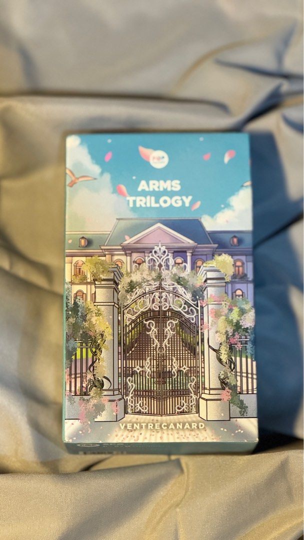 Arms Trilogy by VentreCanard (Category: Storybooks) located in Bulacan. Submitted by cutebutbyee (Listing ID 1464754648, Image 1). Description: Good condition No missing pages PAYO only MOP Gcash BPI Unionbank Maya Maribank MOD JnT LBC SF paid by buyer Loc: Bulacan .