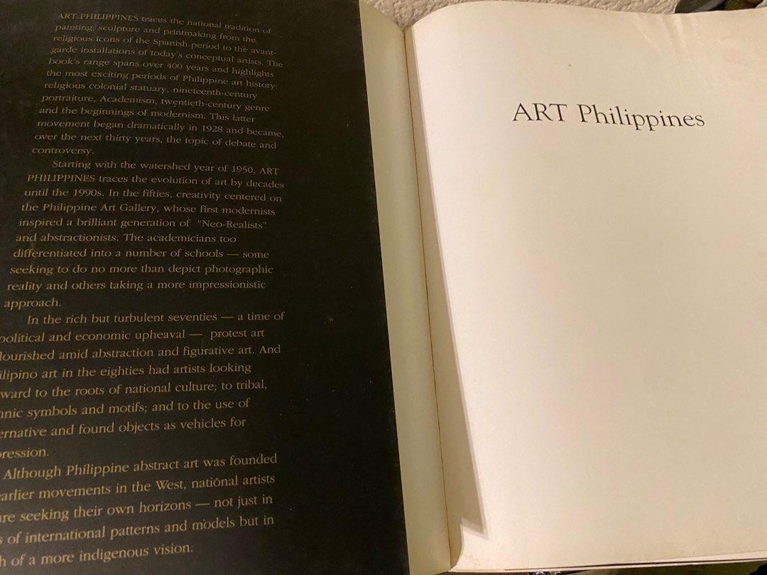Art Philippines: A History 1521 - Present (Category: Storybooks) located in Pasig City. Submitted by ecochicsales (Listing ID 1434805801, Image 2). Description: “Art Philippines: A History 1521 - present", covers painting, sculpture, printmaking, and alternative art. It has received a National Book Award for Art. .