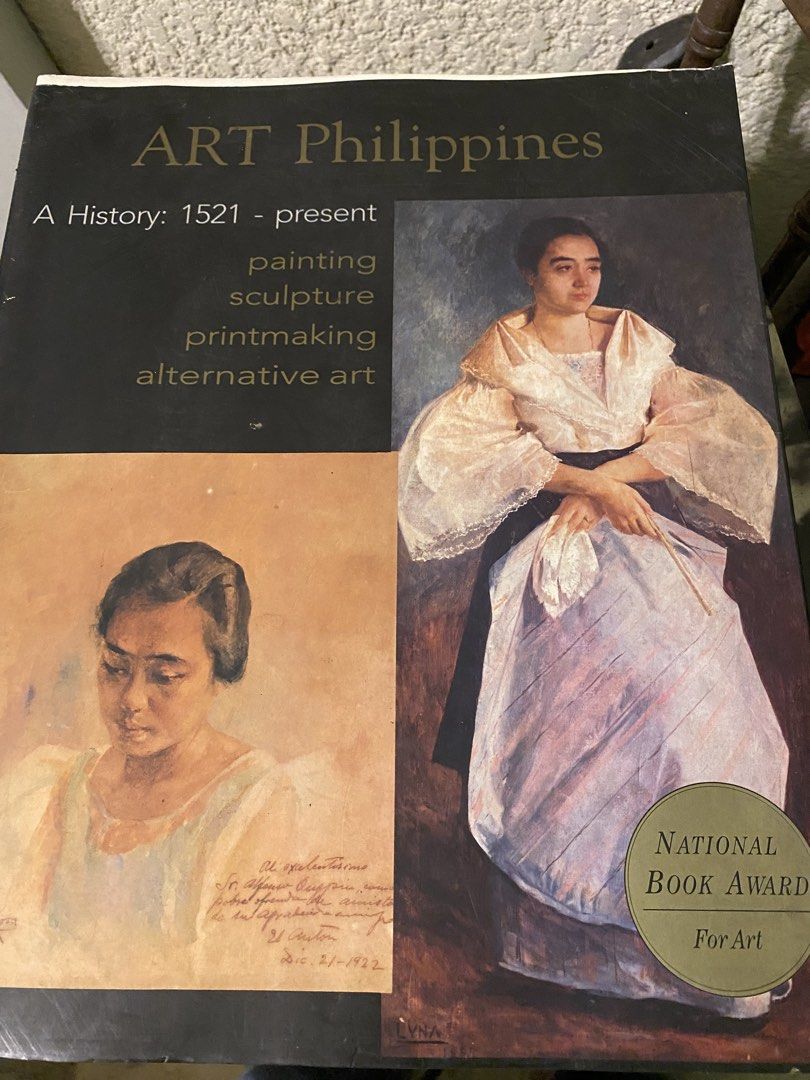Art Philippines: A History 1521 - Present (Category: Storybooks) located in Pasig City. Submitted by ecochicsales (Listing ID 1434805801, Image 1). Description: “Art Philippines: A History 1521 - present", covers painting, sculpture, printmaking, and alternative art. It has received a National Book Award for Art. .